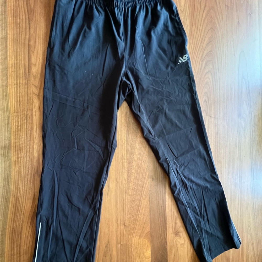 New Balance Black Sweatpants Tapered Joggers